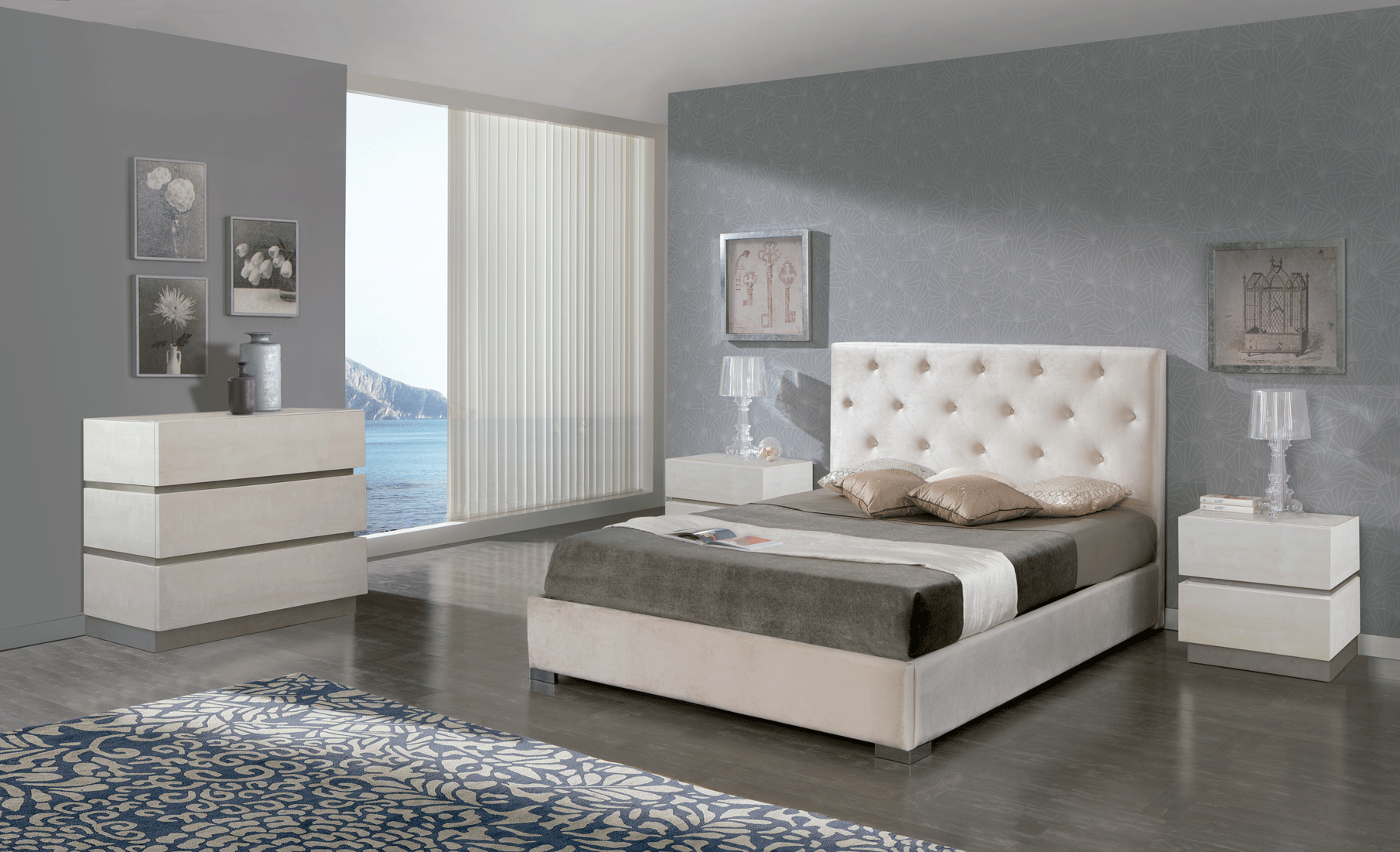 Bedroom Furniture Classic Bedrooms QS and KS 626 Ana, M-151, C-151, 6010-C1