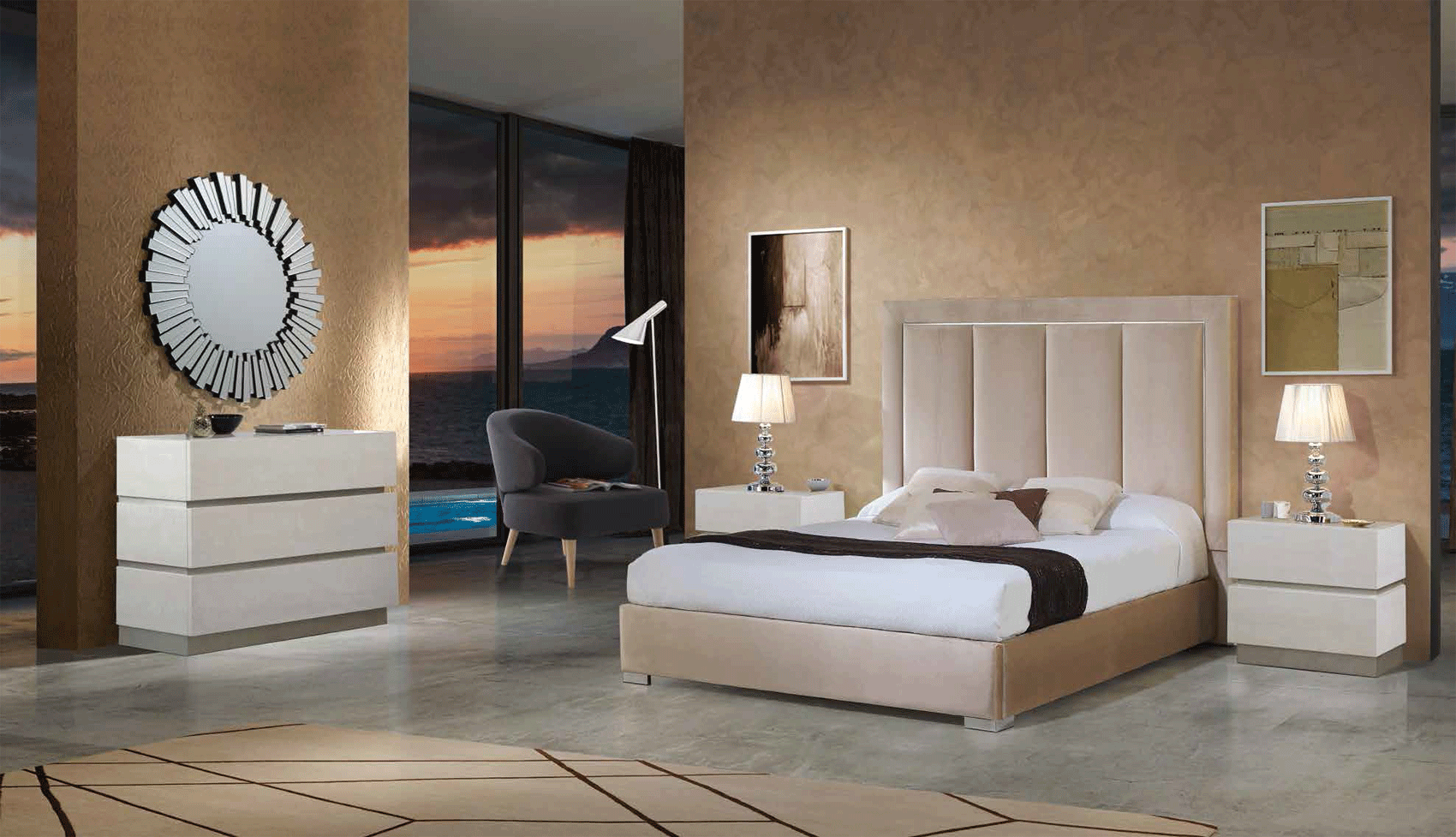 Bedroom Furniture Classic Bedrooms QS and KS 871 Monica, M-151, C-151, E-100, DC-1366, YP440-N