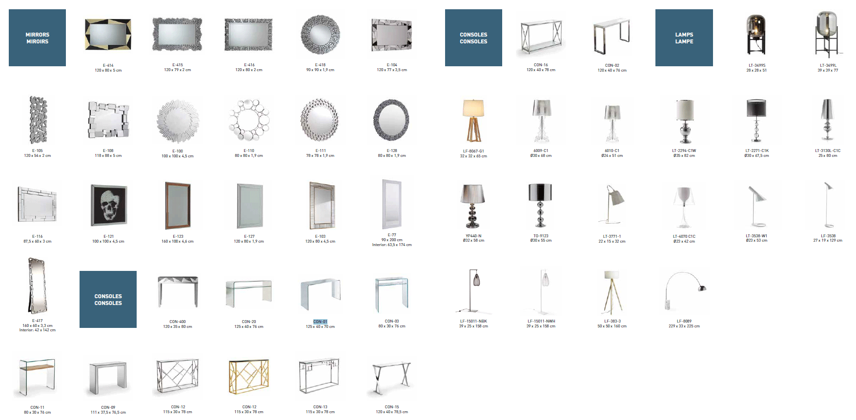 Brands MSC Modern Wall Unit, Italy SPECIFICATIONS part1