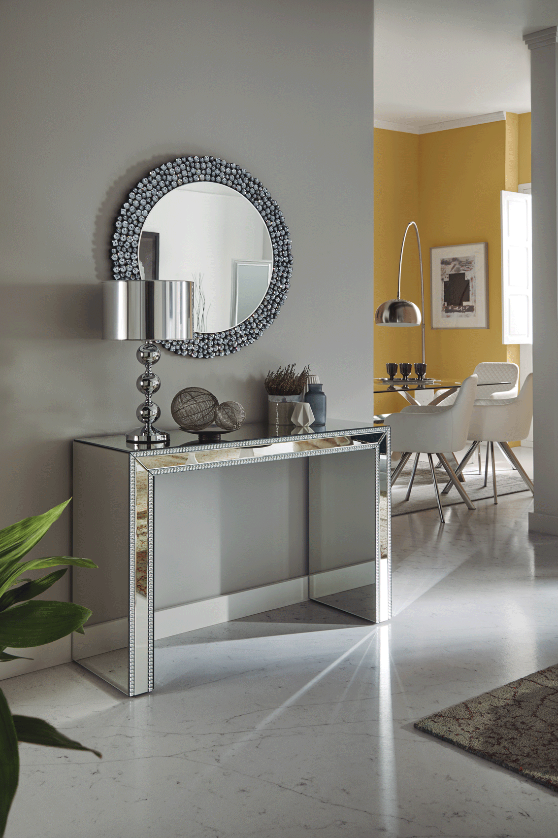 Wallunits Hallway Console tables and Mirrors CON-09, E-128 Mirror