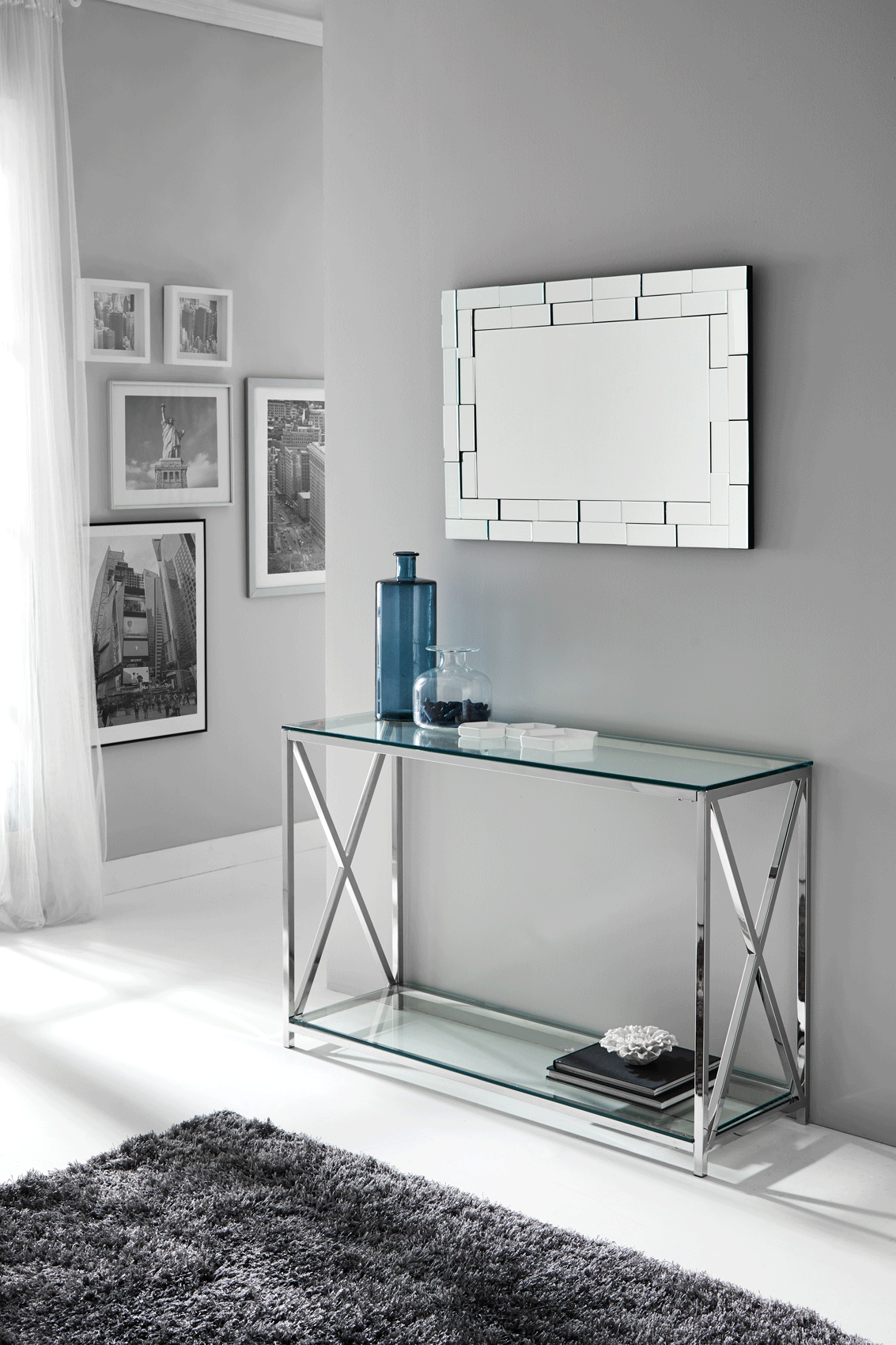 Wallunits Hallway Console tables and Mirrors CON-16, E-116