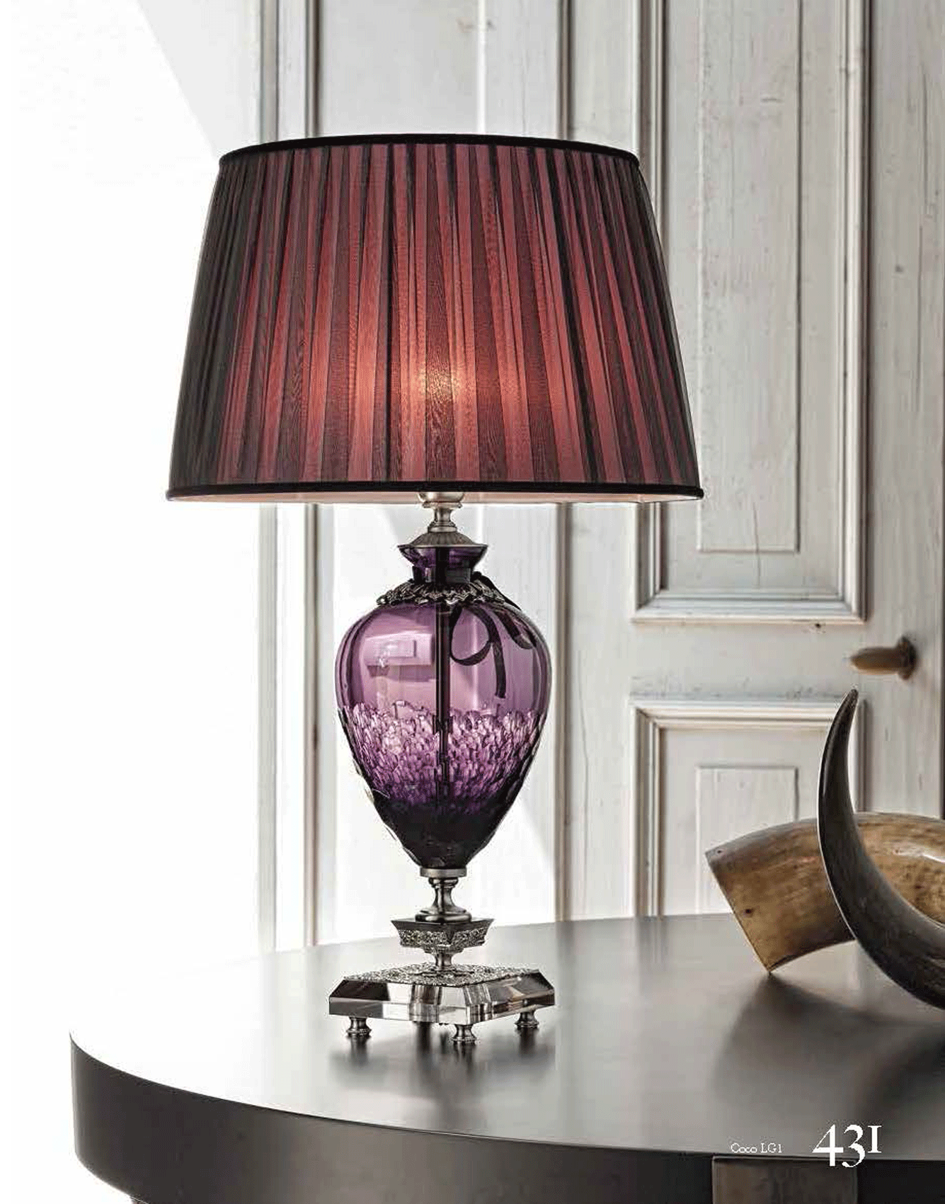 Brands Euroluce Claire Collection Coco Table Lamp