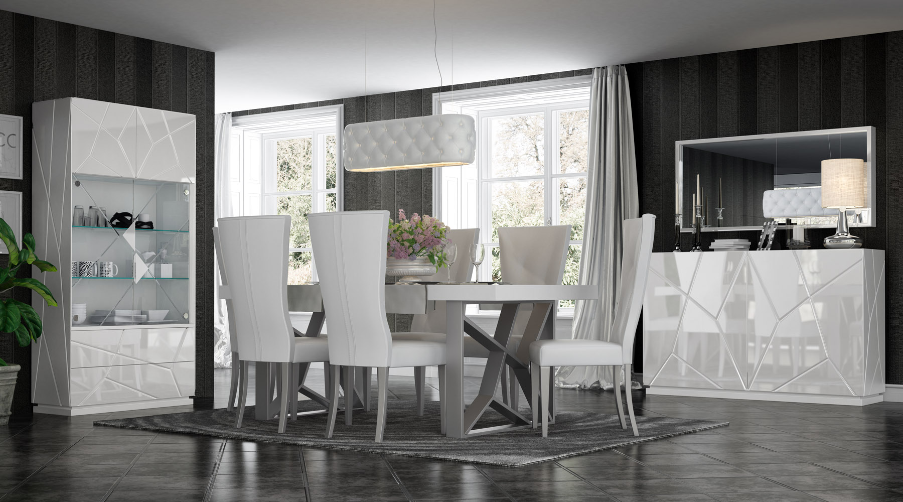 Dining Room Furniture Modern Dining Room Sets EX02