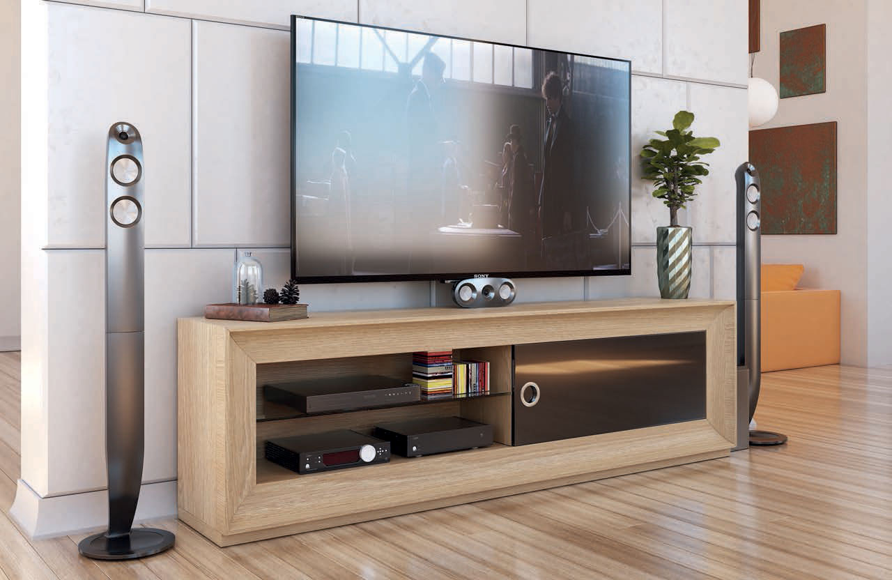 Brands MSC Modern Wall Unit, Italy TVII.04 TV COMPACT