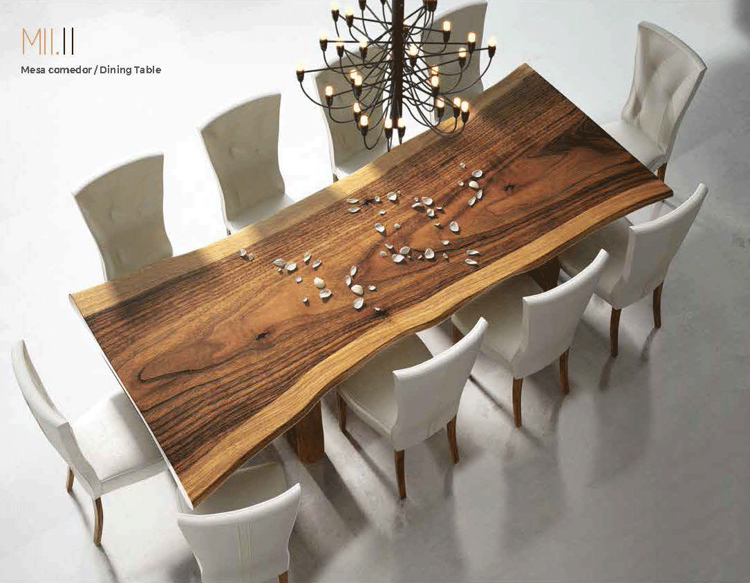 Brands Franco ENZO Dining and Wall Units, Spain Dining Table MII.11