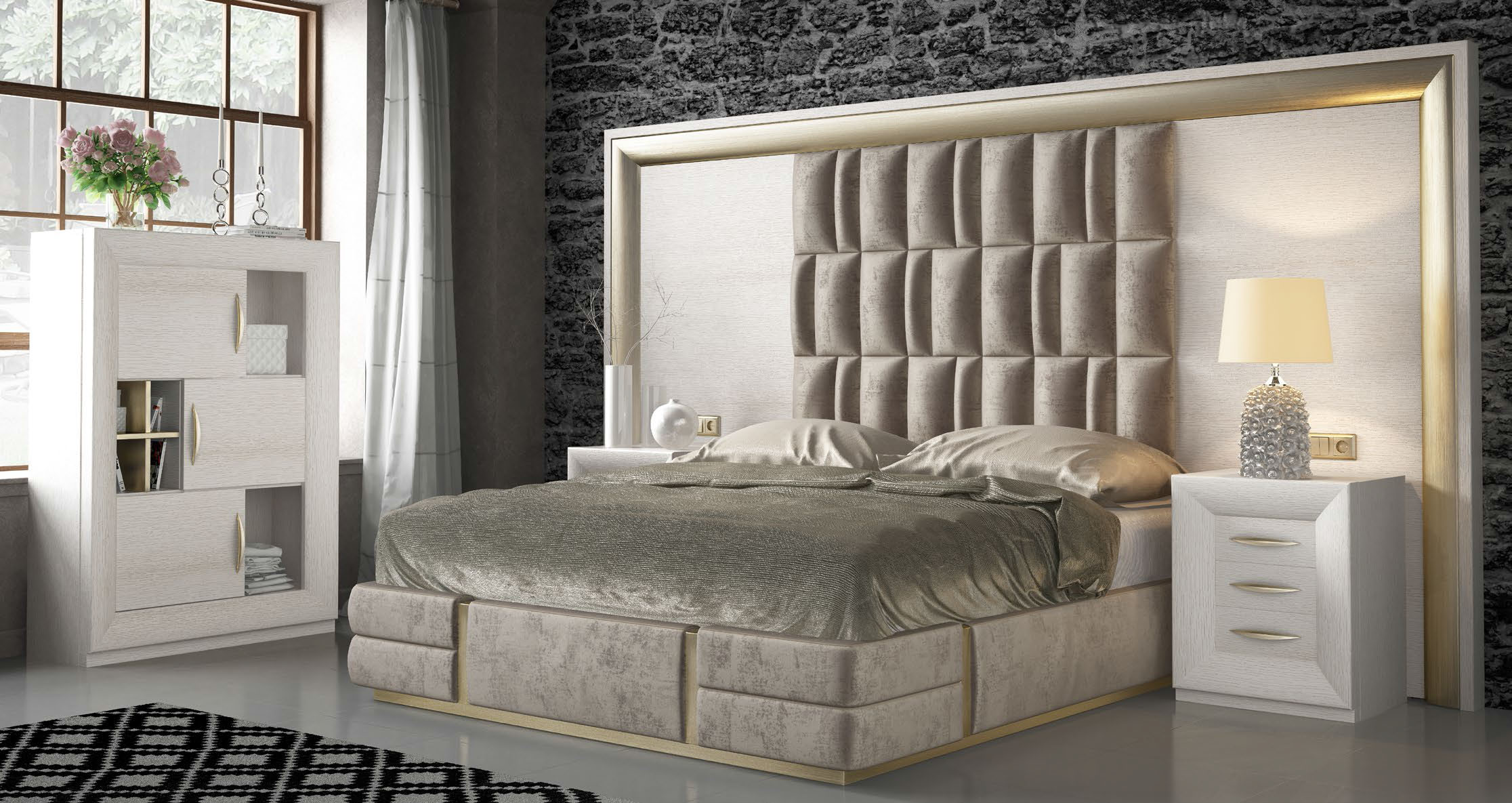 Bedroom Furniture Modern Bedrooms QS and KS DOR 123