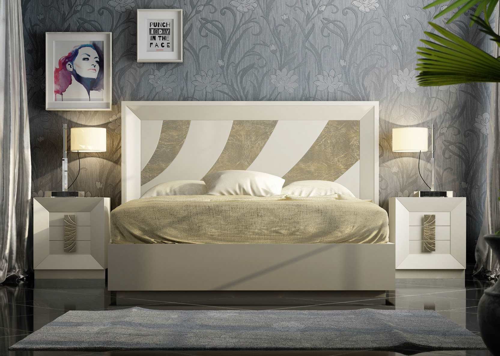 Bedroom Furniture Modern Bedrooms QS and KS DOR 127