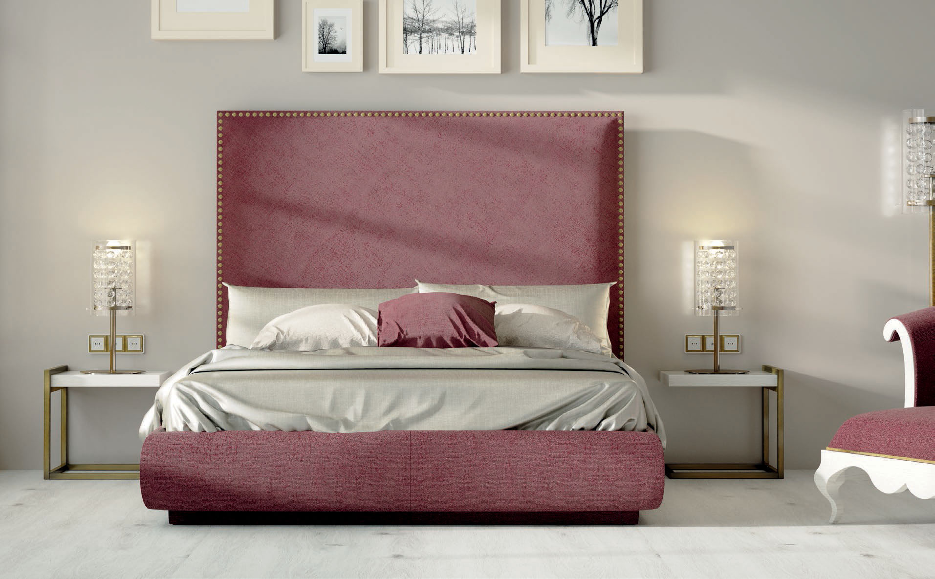 Brands Franco Furniture New BELLA Vanity Chest DOR 153