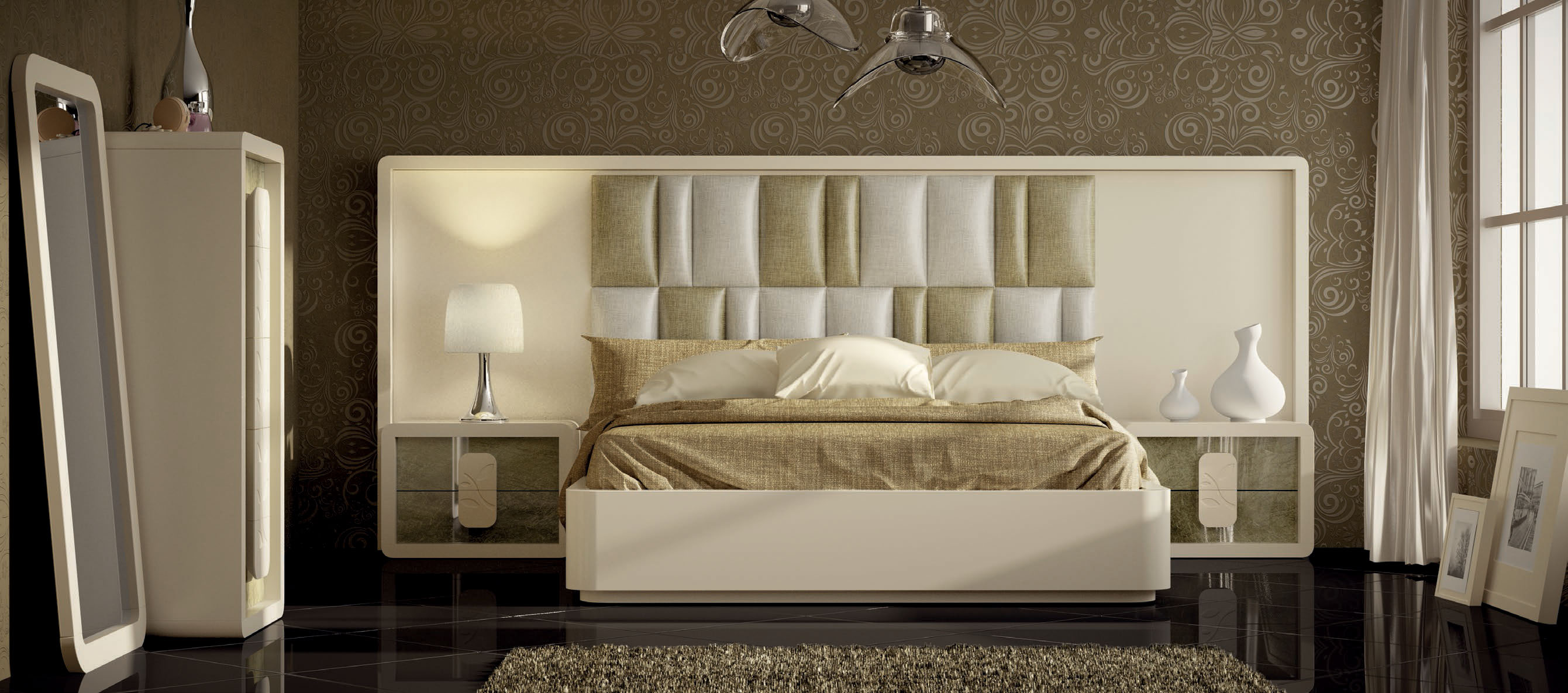 Brands Franco Furniture New BELLA Vanity Chest DOR 171