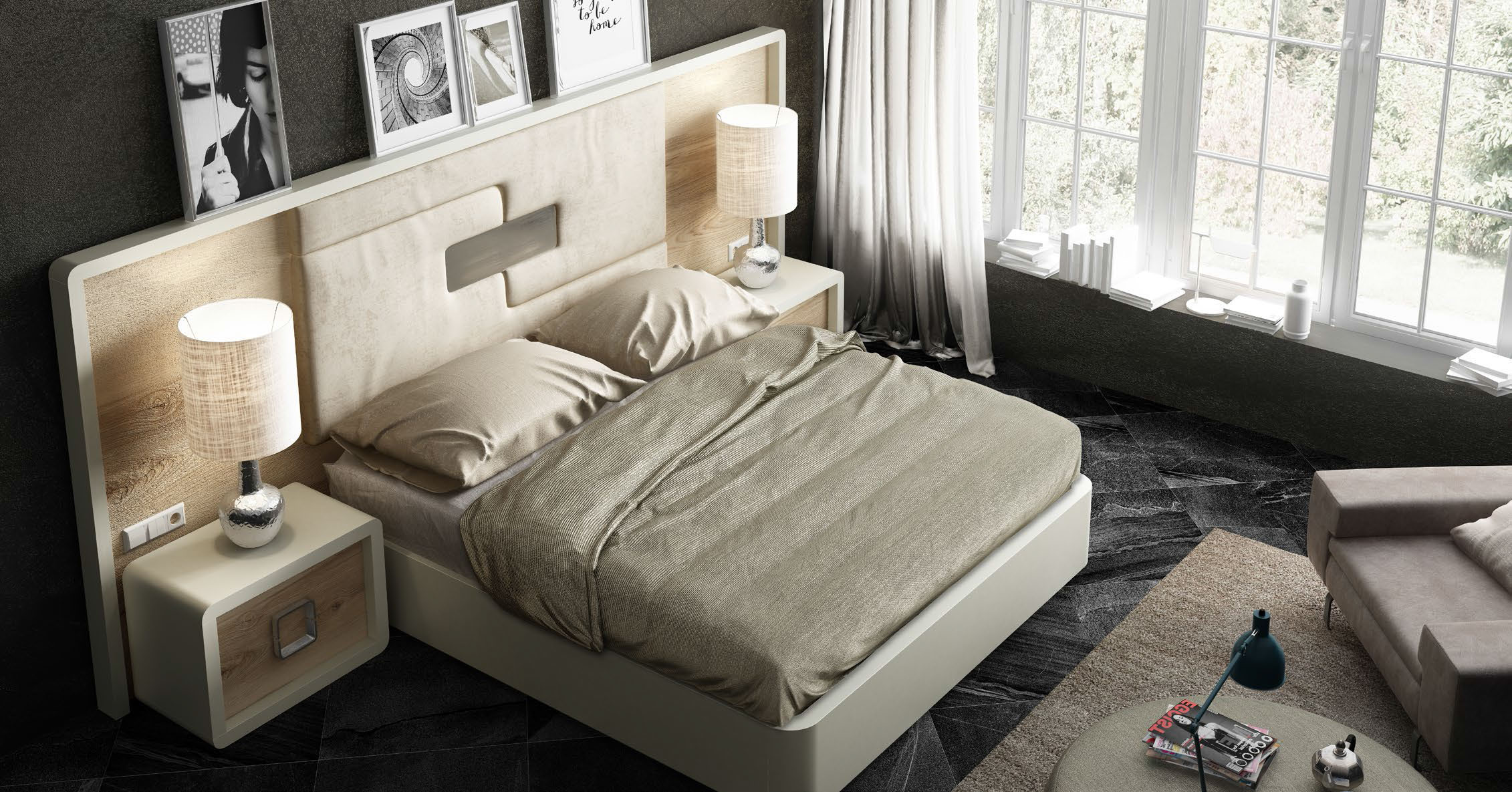 Bedroom Furniture Beds with storage DOR 179