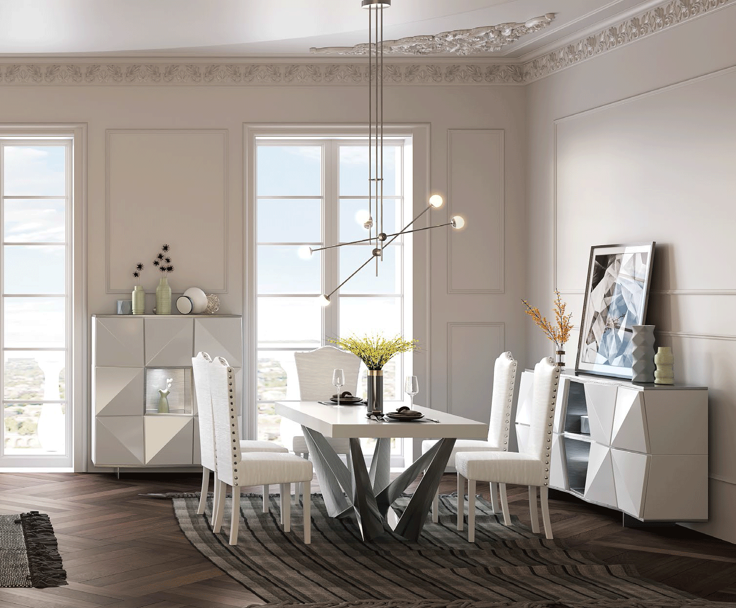 Dining Room Furniture Classic Dining Room Sets MX01