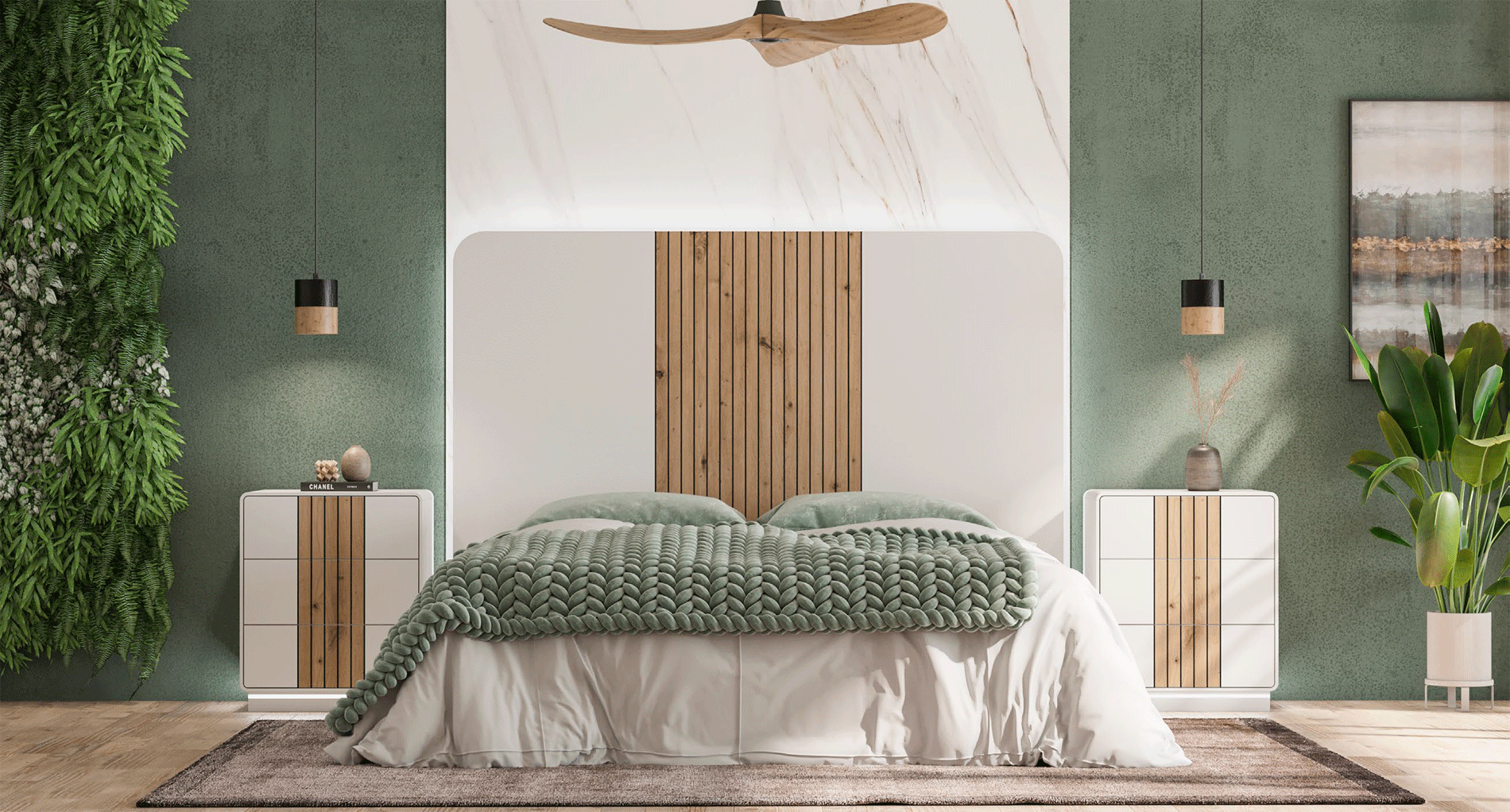 Bedroom Furniture Nightstands Natura 02