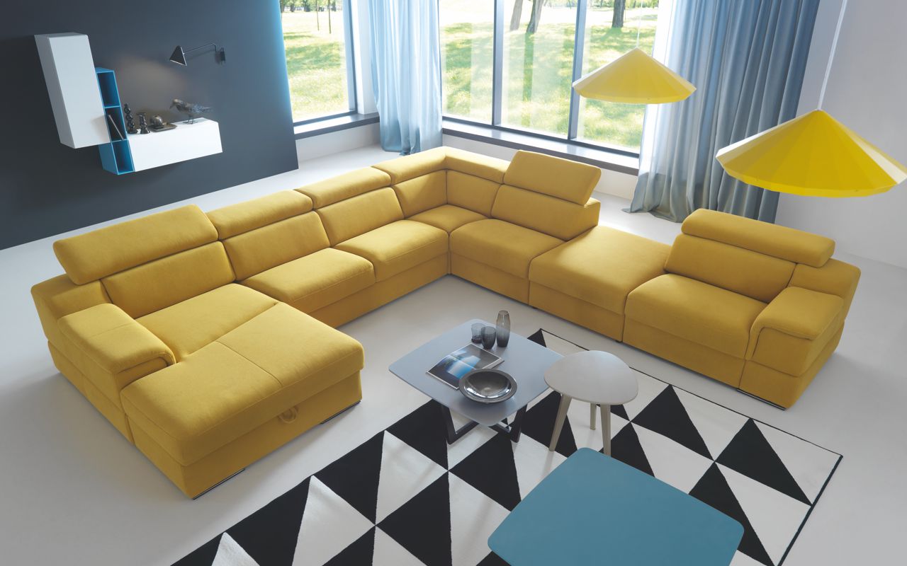 Living Room Furniture Sofas Loveseats and Chairs Luciano Sectional