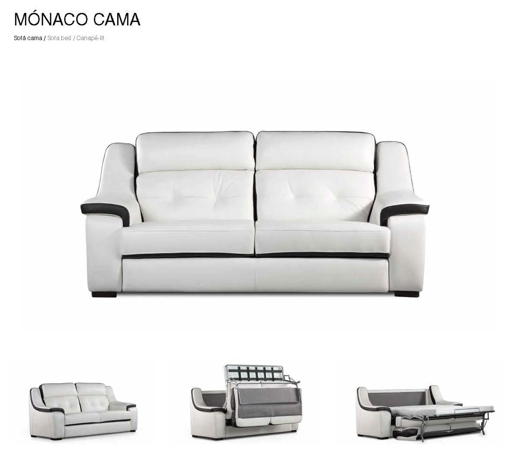 Living Room Furniture Sectionals with Sleepers Monaco Sofa-bed