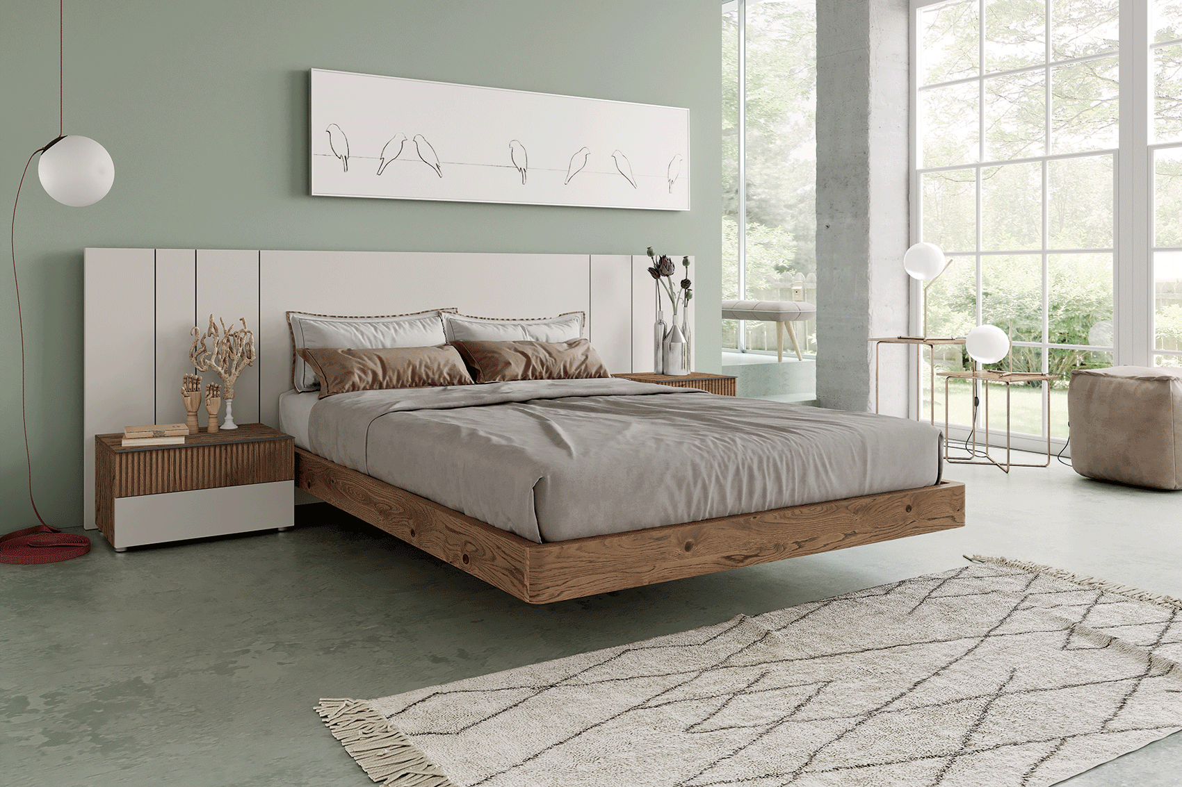 Bedroom Furniture Beds with storage YM 103