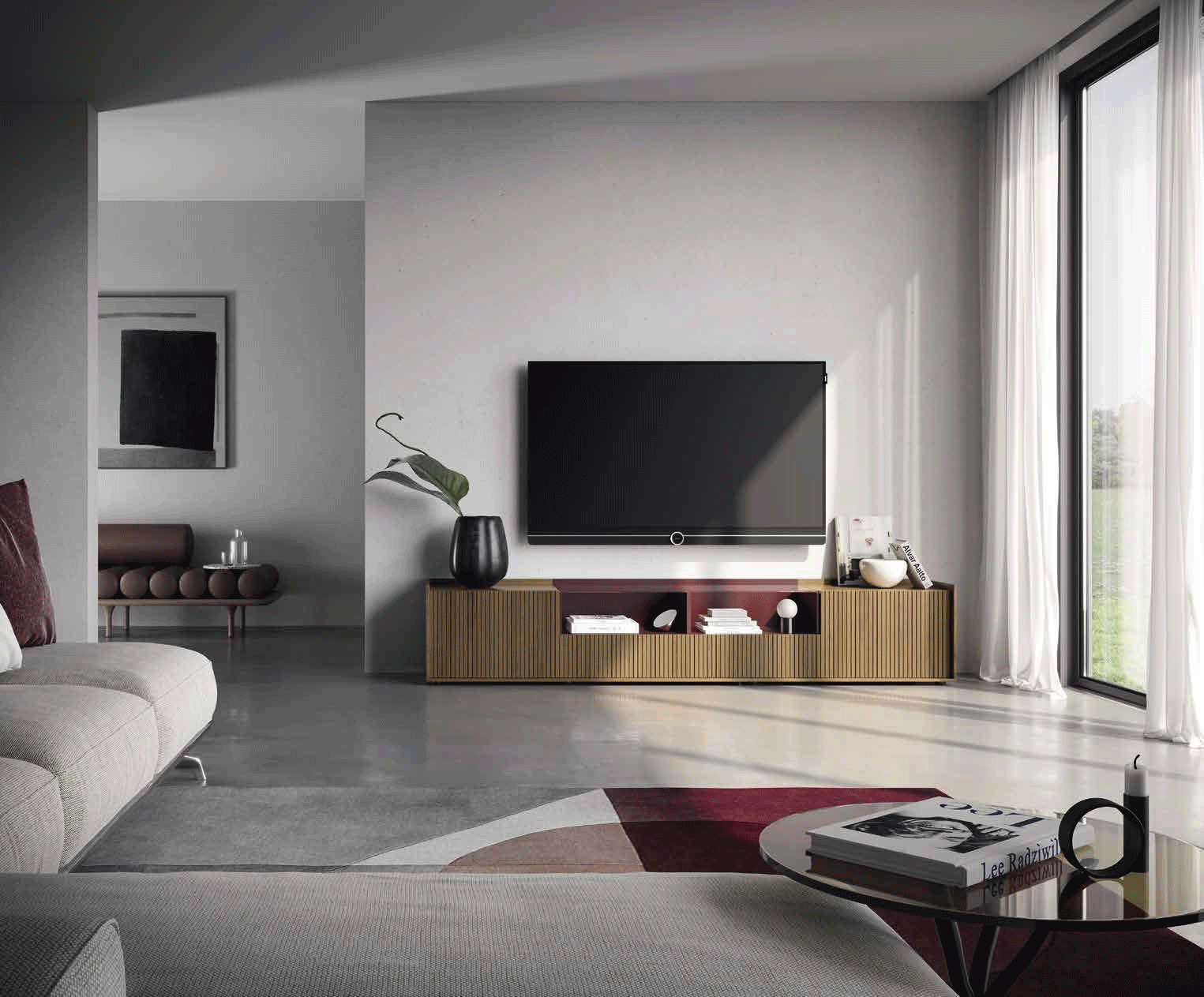 Brands Arredoclassic Living Room, Italy RP101 Brooklyn TV Module