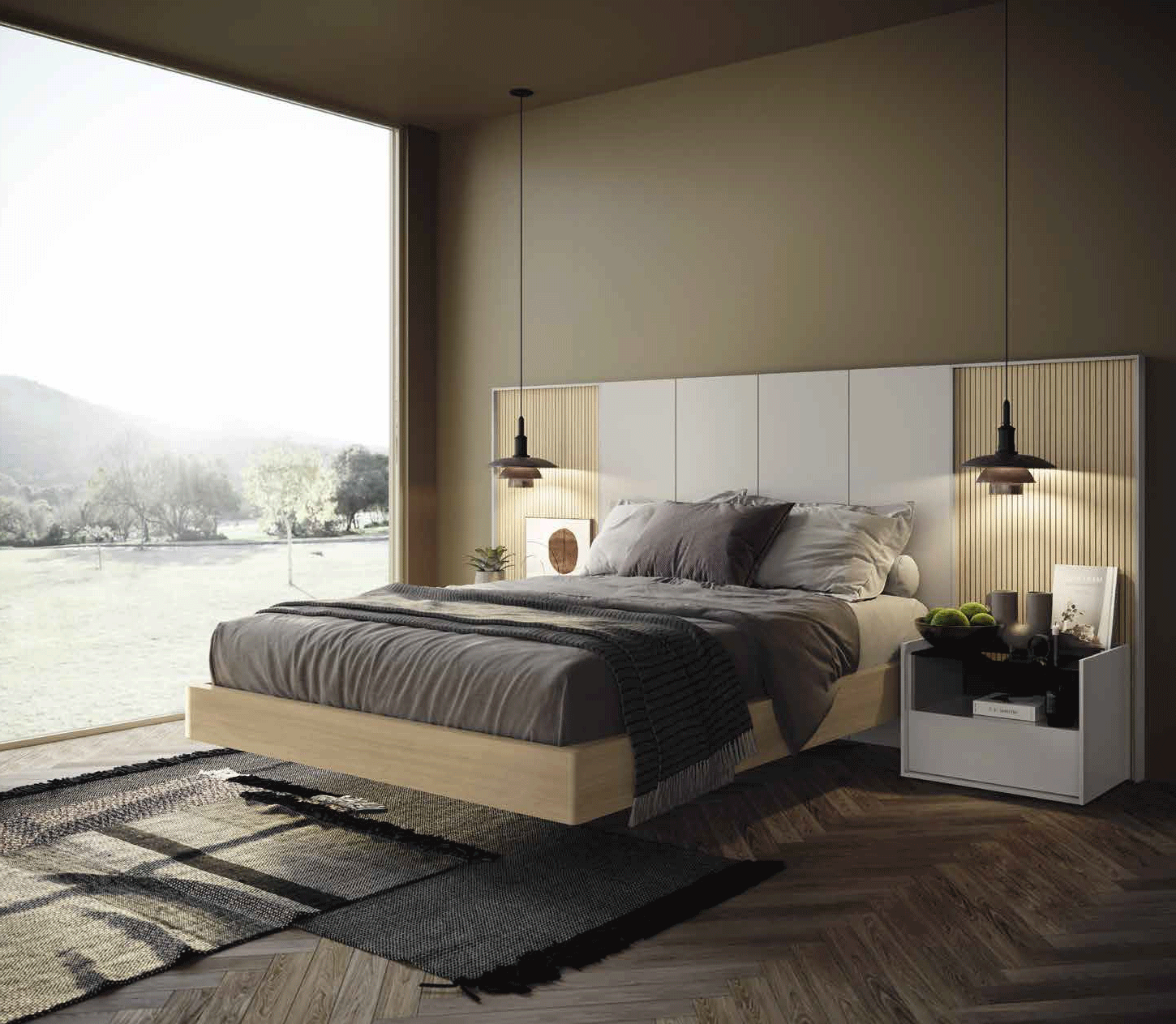 Bedroom Furniture Beds with storage RP403