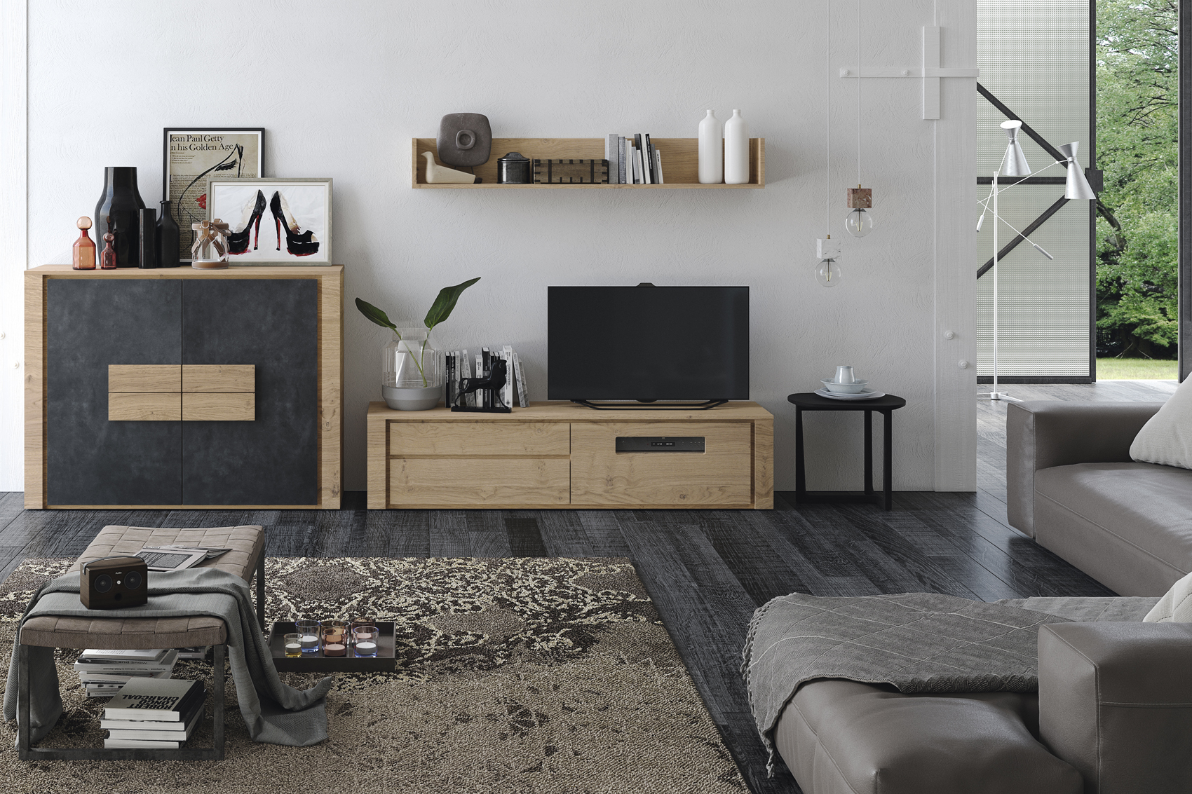 Wallunits Entertainment Centers Composition H41