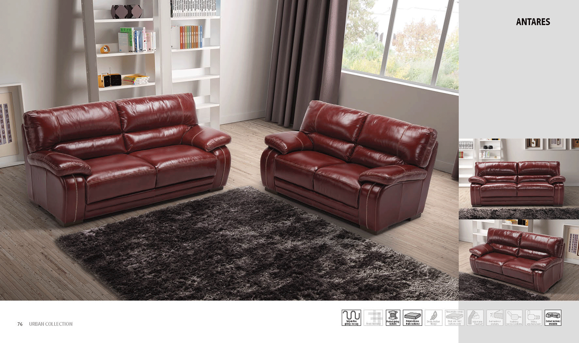 Living Room Furniture Sofas Loveseats and Chairs Antares