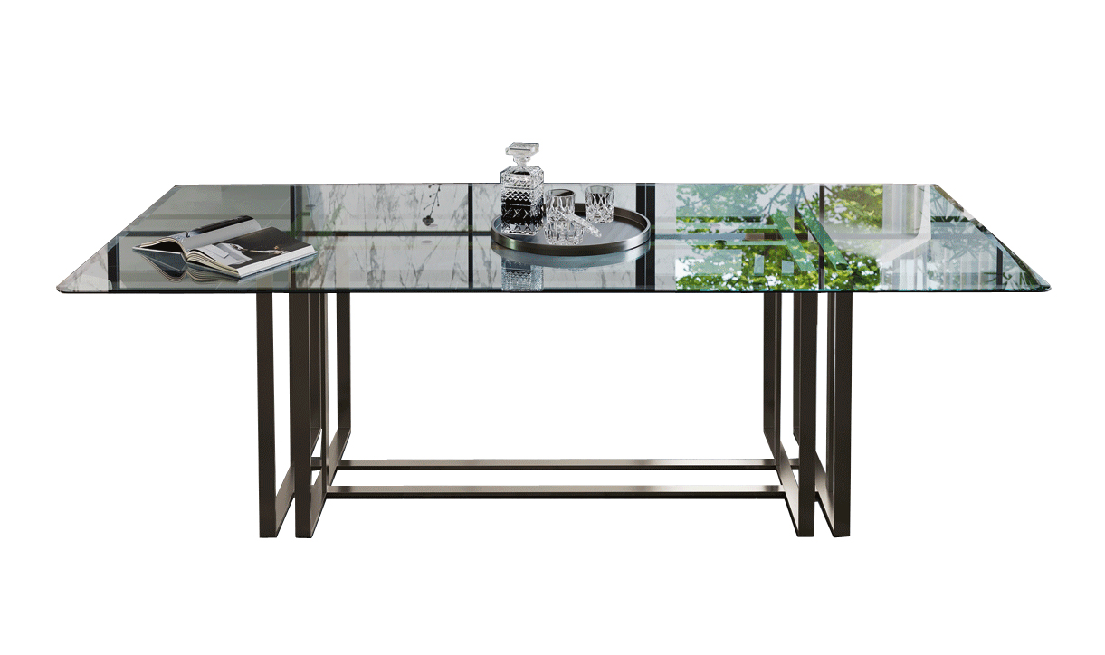 Dining Room Furniture Marble-Look Tables Dakota Dining Table