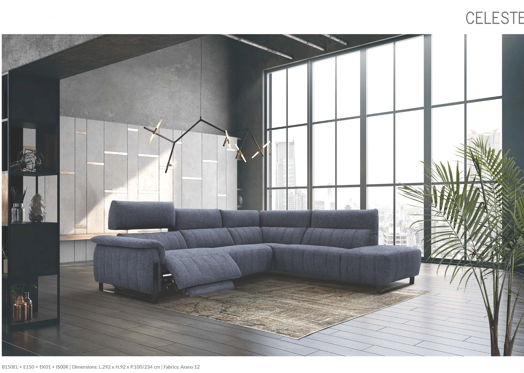 Brands Stella Collection Upholstery Living Celeste Sectional