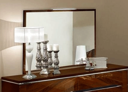 Wallunits Hallway Console tables and Mirrors Matrix Mirror Only, Made in Italy
