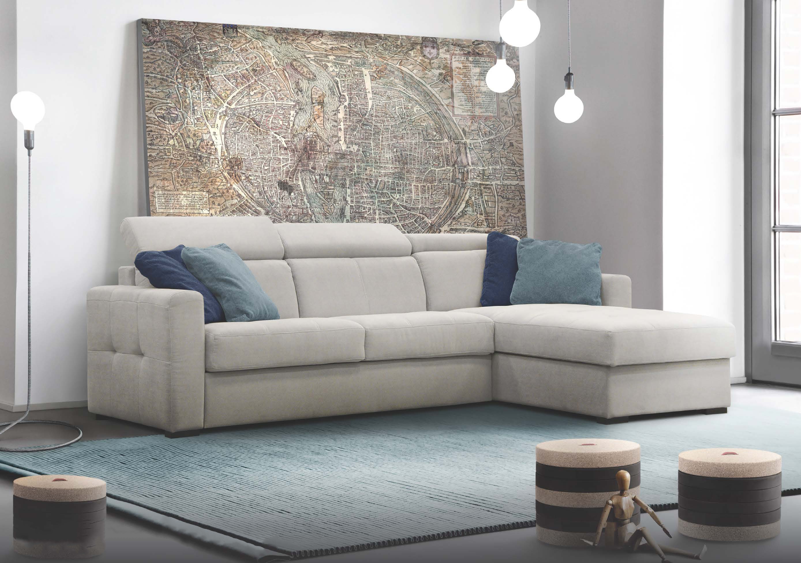 Brands Franco Gold Nardo Sectional Right