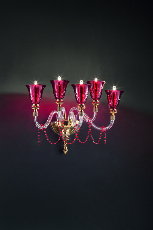 Brands Euroluce Julienne Collection Claire A5 ruby