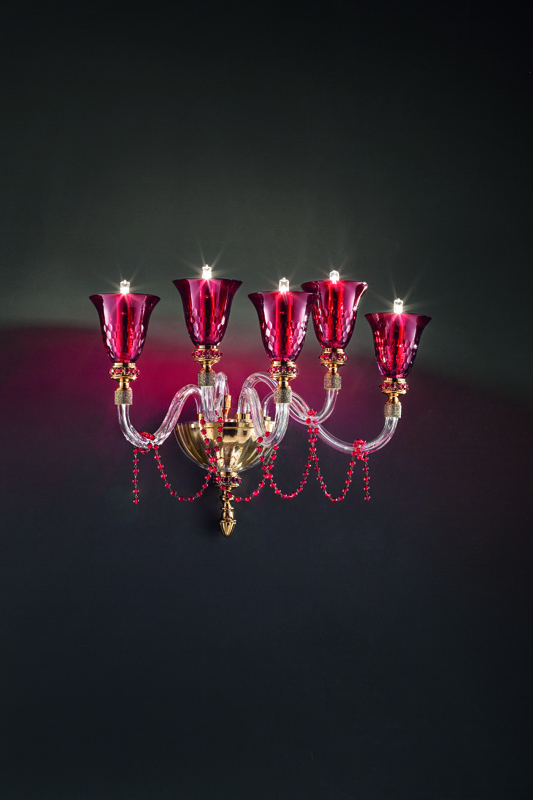 Brands Euroluce Audrey Collection Claire A5 ruby