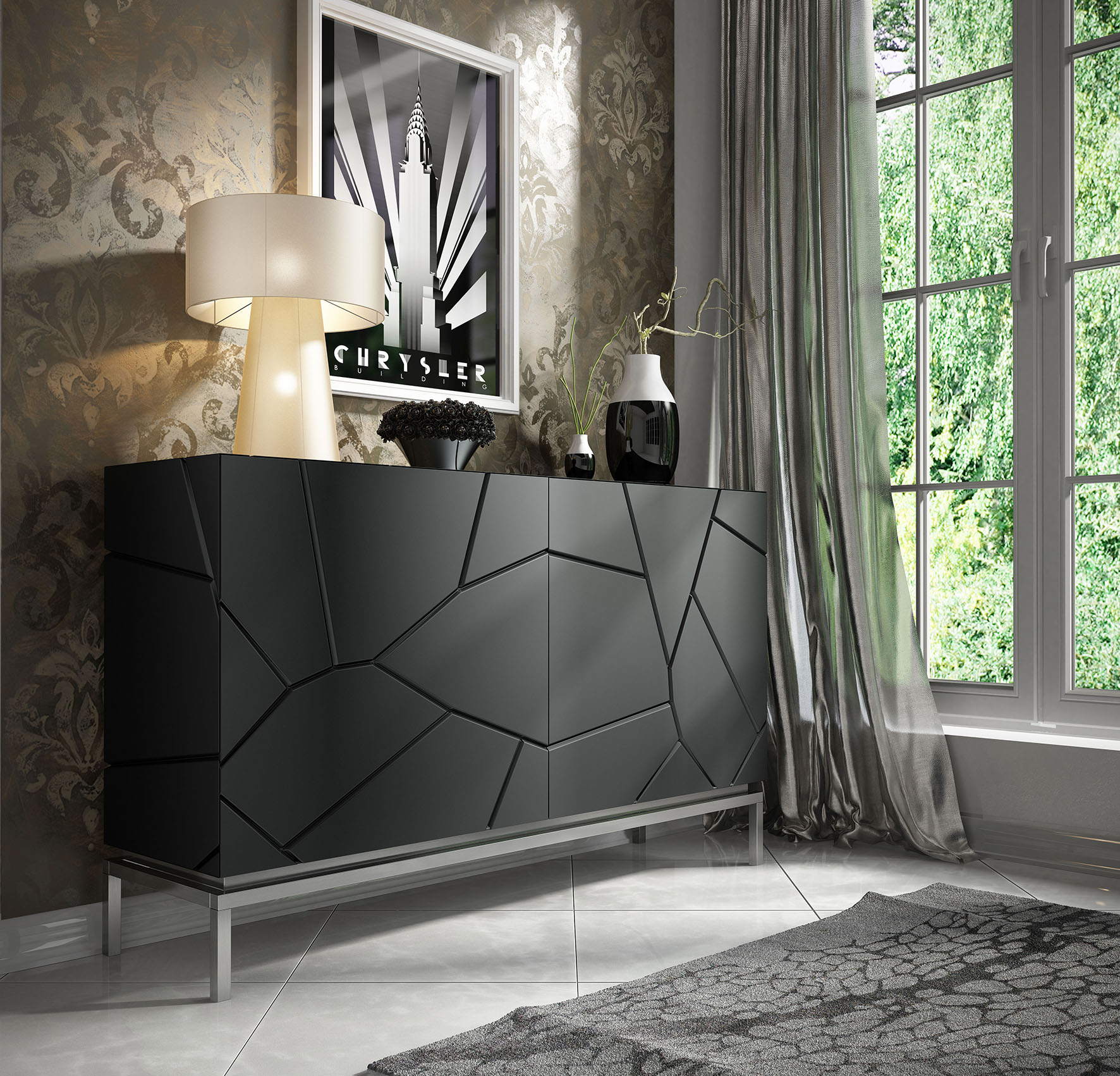 Brands Franco Kora Dining and Wall Units, Spain AII.31 Sideboard