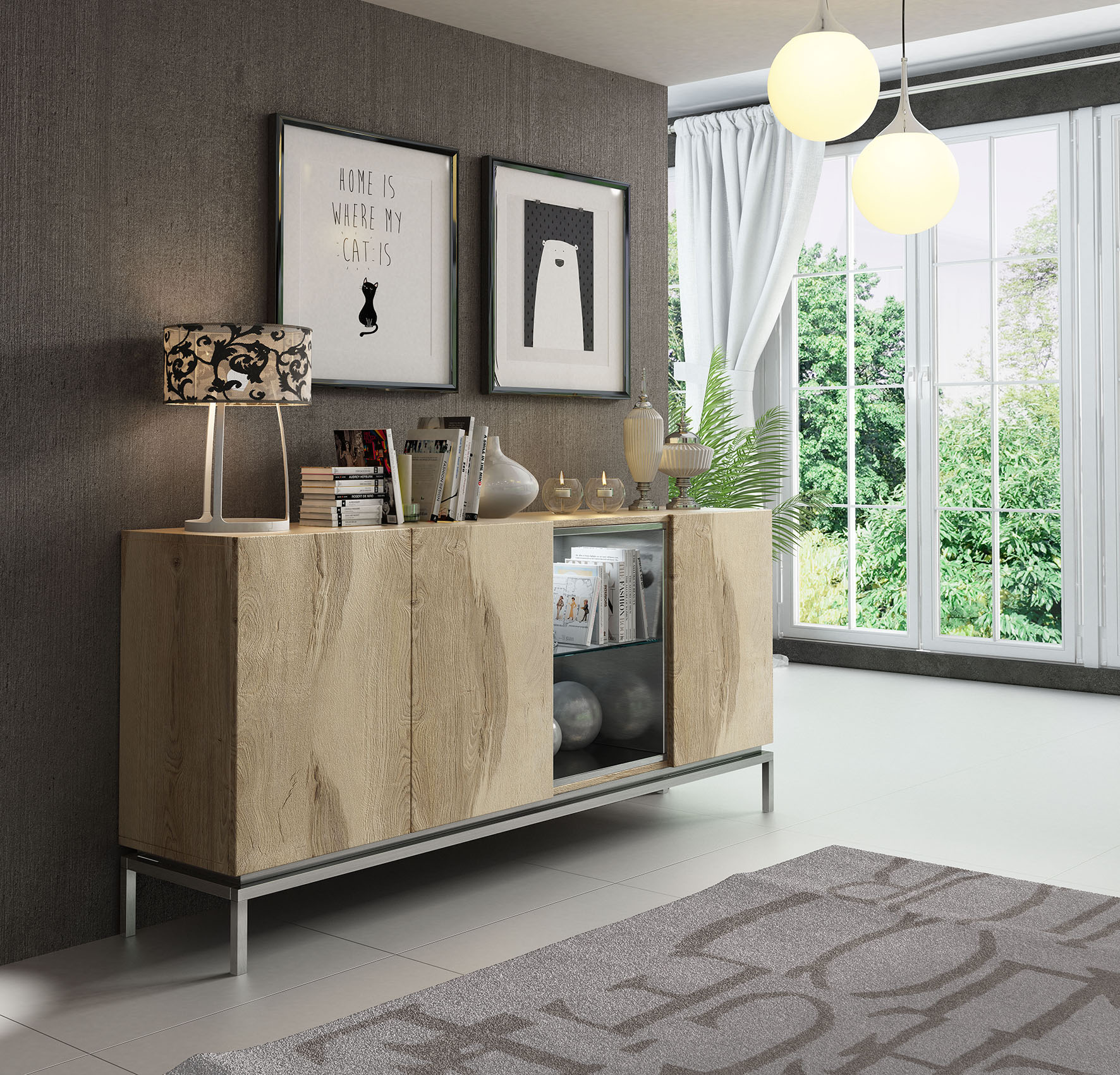 Wallunits Hallway Console tables and Mirrors AII.29 Sideboard