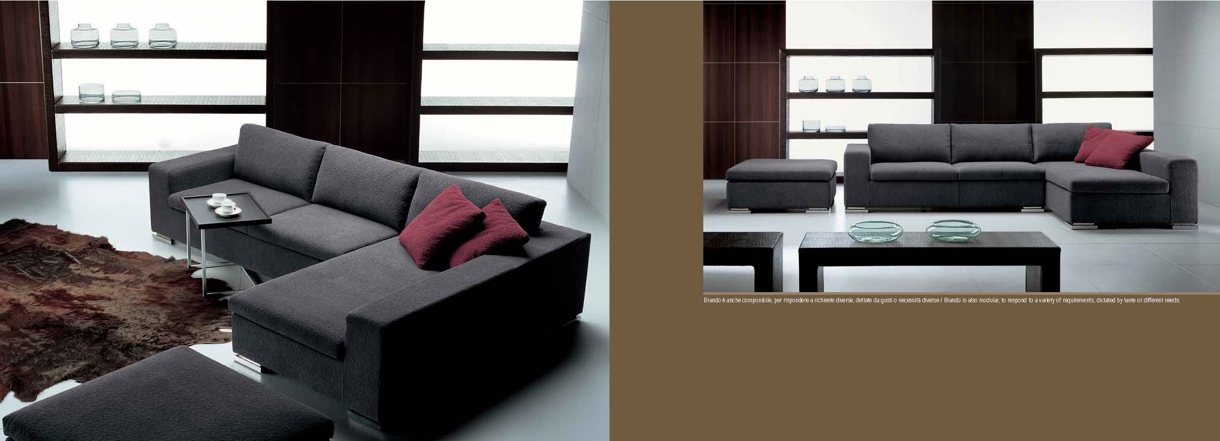 Living Room Furniture Sectionals Brando