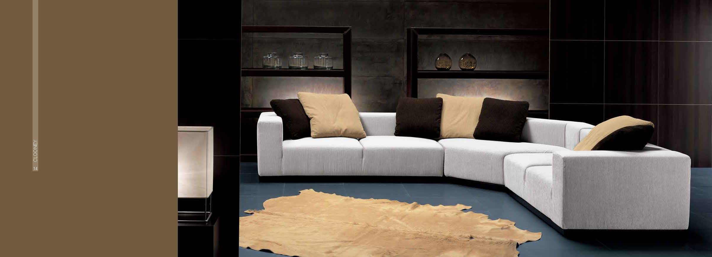 Living Room Furniture Sectionals Clooney