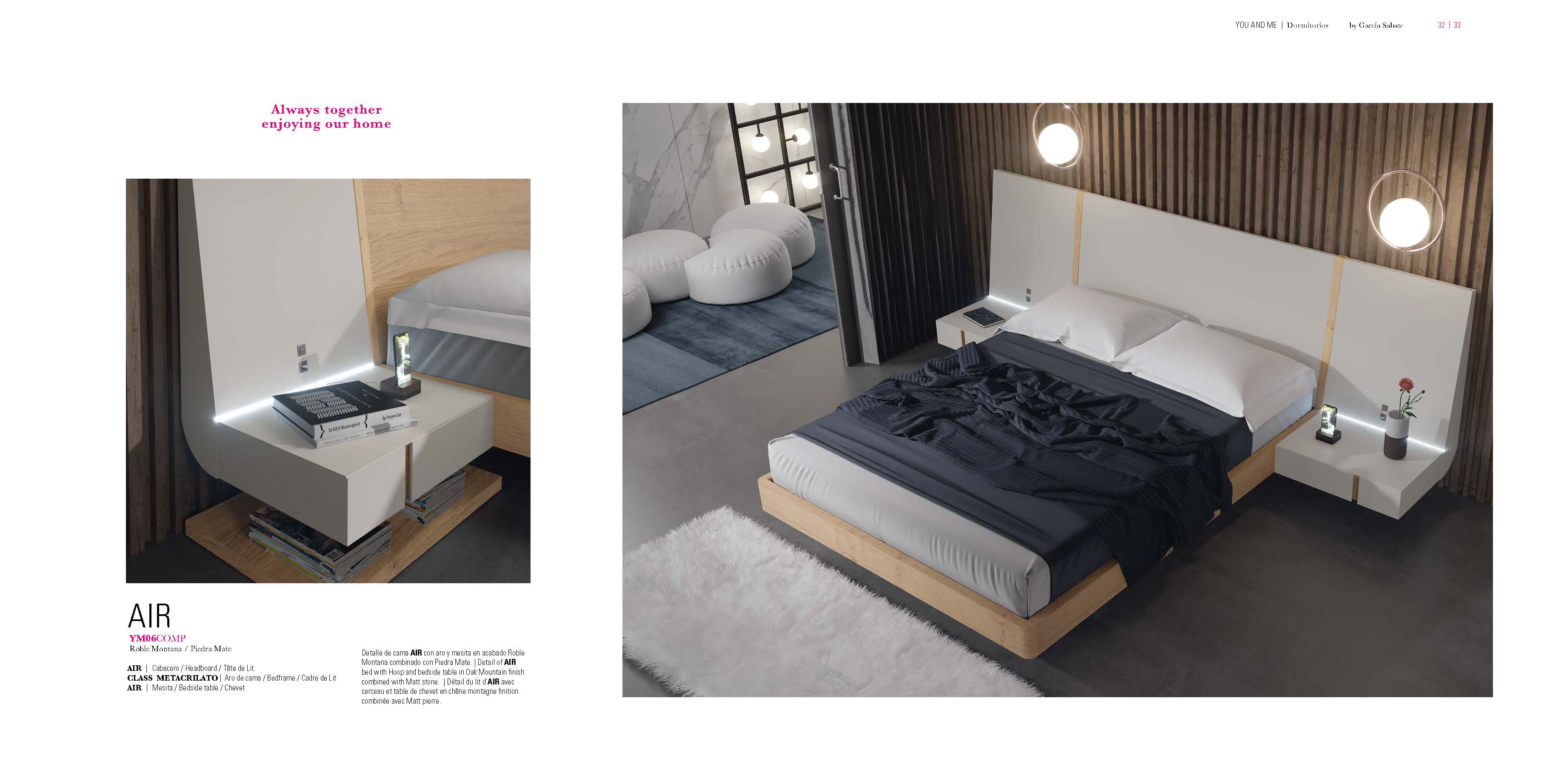 Bedroom Furniture Modern Bedrooms QS and KS YM06