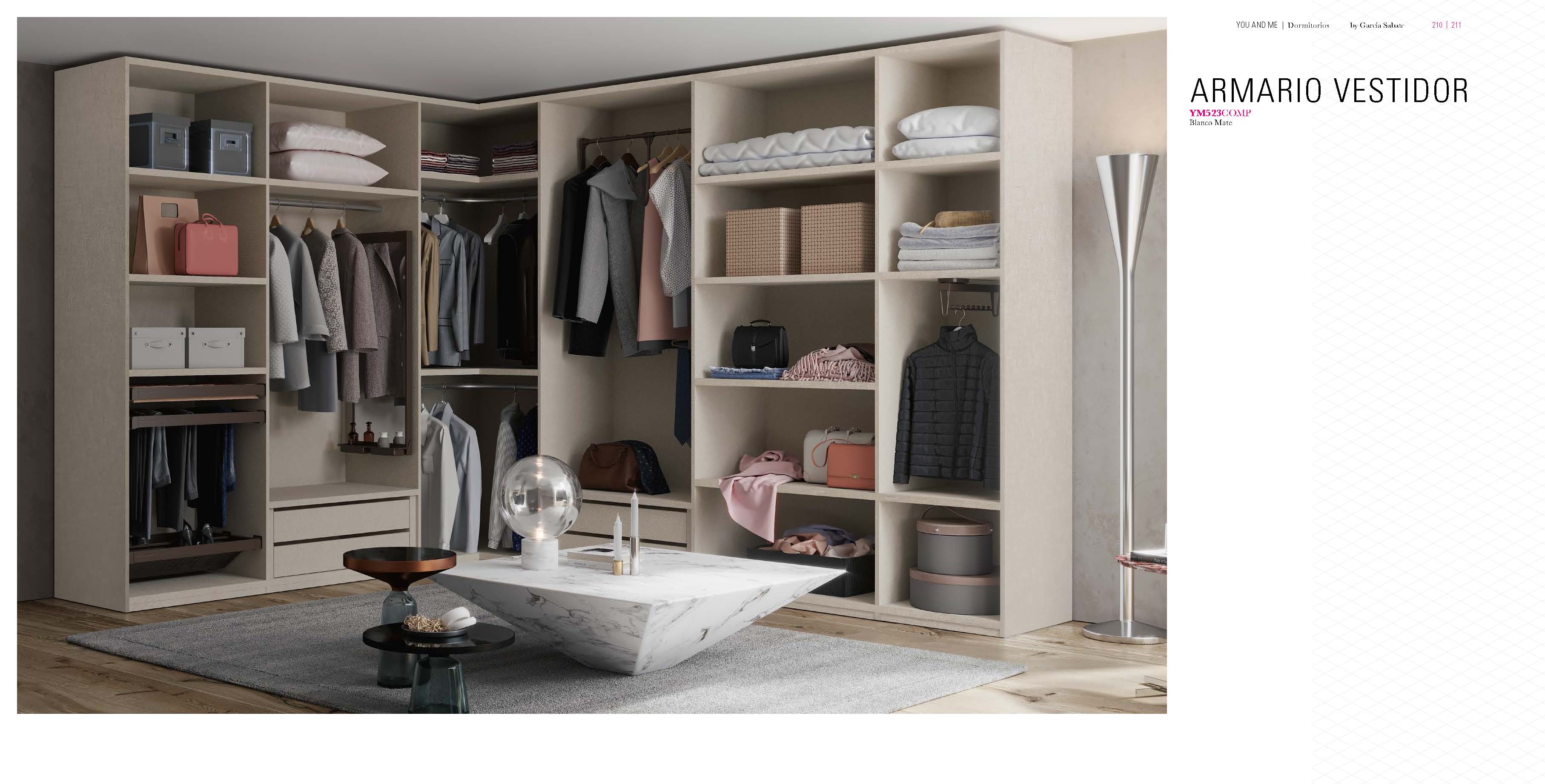 Bedroom Furniture Beds with storage YM523 Wardrobes