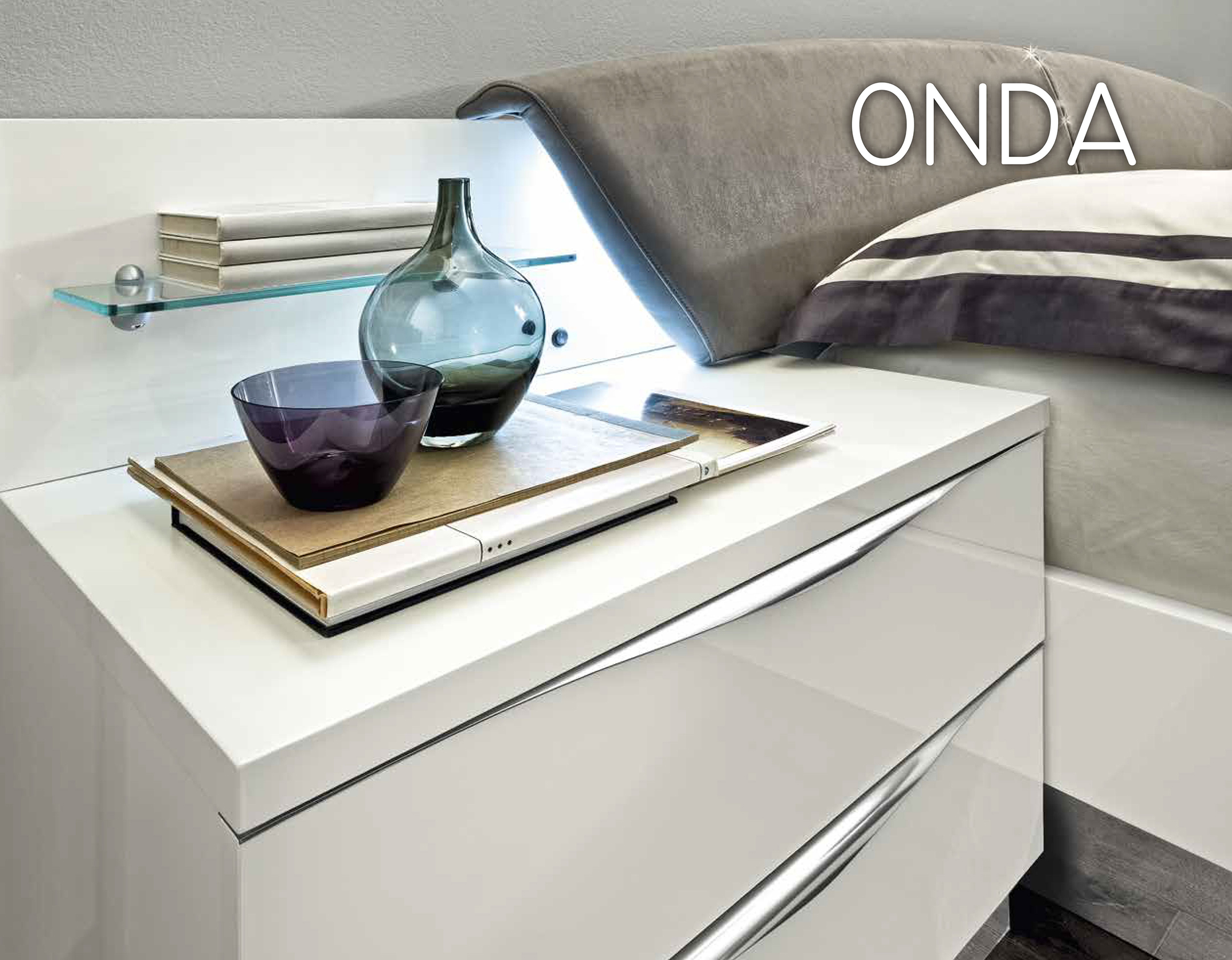 Bedroom Furniture Mirrors Onda White Additional Items