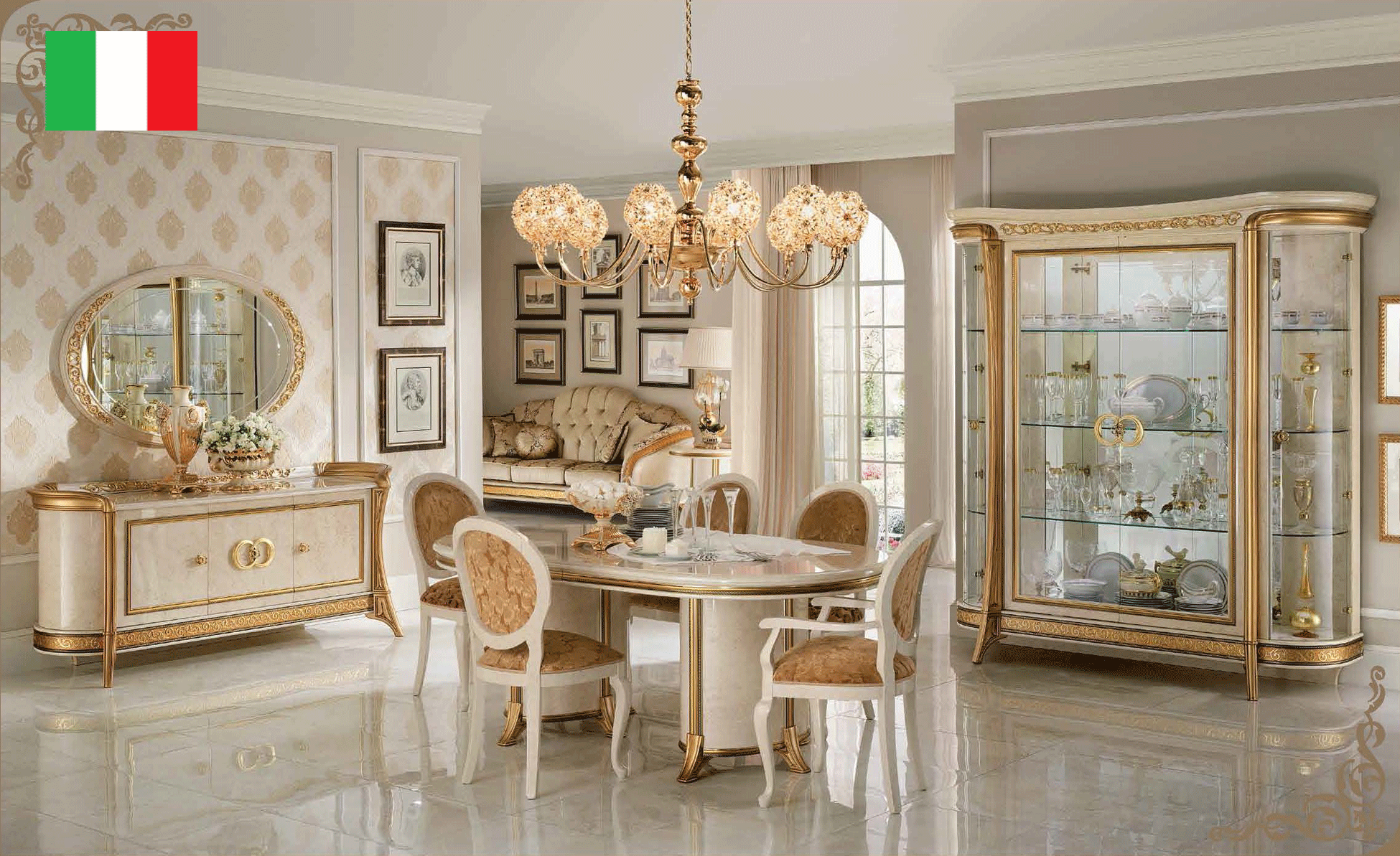 Brands Camel Gold Collection, Italy Melodia Day Dining Room