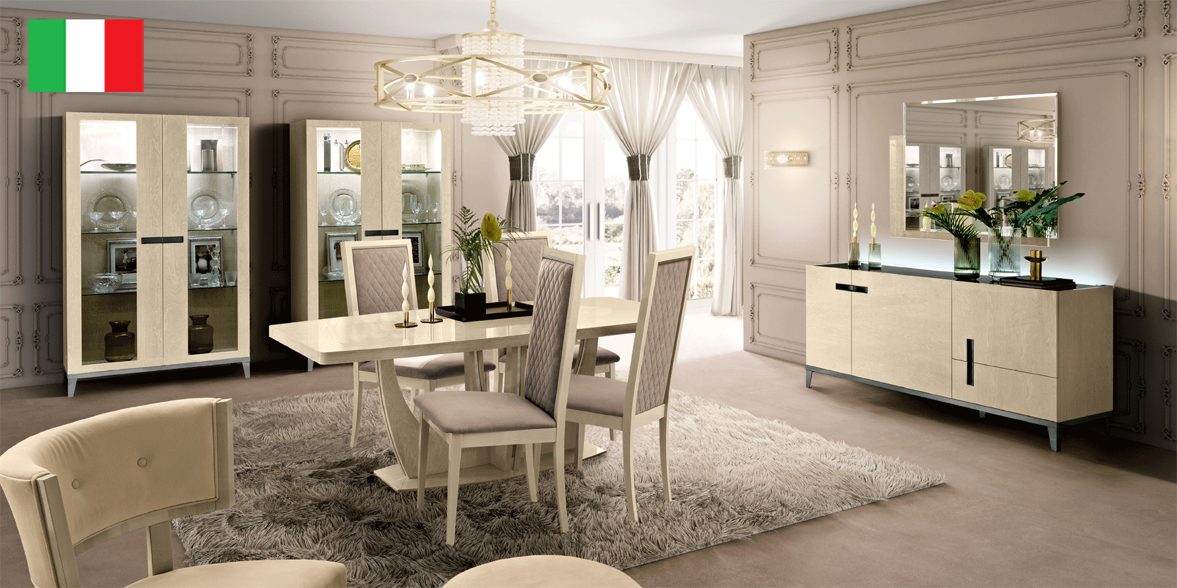 Brands Camel Gold Collection, Italy Ambra Dining Room Day 1