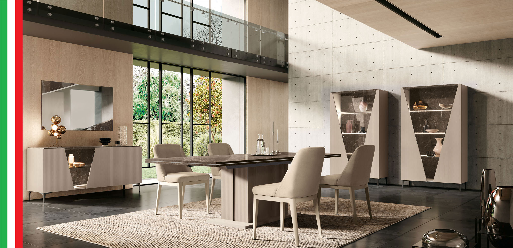 Dining Room Furniture Modern Dining Room Sets Fidia Dining room - Aris Table