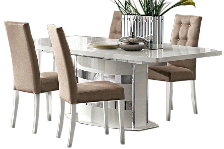 Dining Room Furniture Kitchen Tables and Chairs Sets Dama Bianca Dining Table