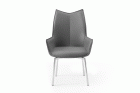 1218 Swivel Dining Chair Dark Grey