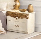 Barocco Ivory/Gold Nightstand