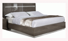 Platinum "Legno" Queen Size Bed SILVER BIRCH