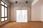 Momo 4 Door Wardobe (Two x2 Door wardrobes)